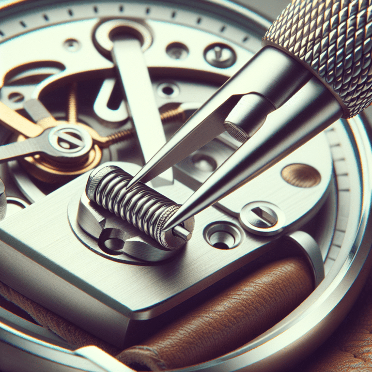 How to Use a Spring Bar Tool for Straps