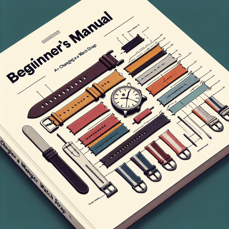 How to Install a New Watch Strap: A Starter's Manual