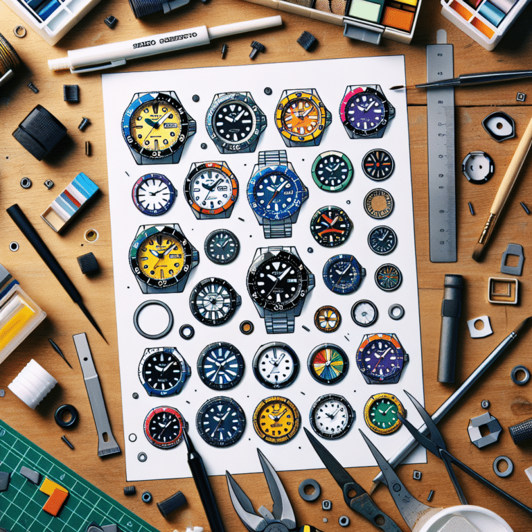 Custom Style at Your Fingertips: Exploring Bezel Insert Styles for Custom Seiko Mods