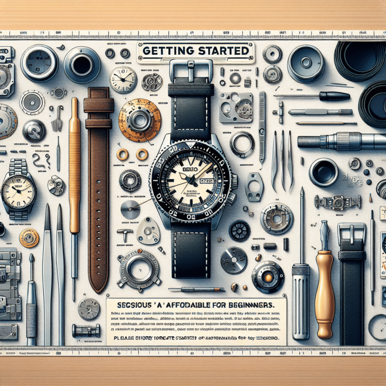 Getting Started in Watch Modding: Affordable Seiko Mod Parts for Beginners