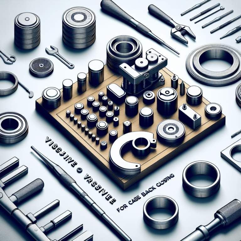 Watch Press Tools for Case Back Closing