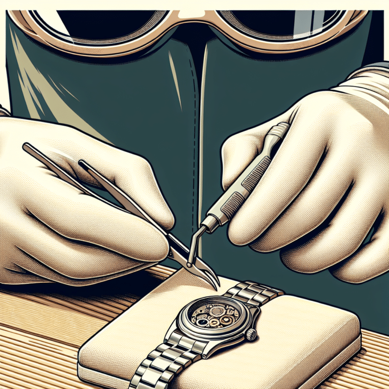 How to Use a Watch Case Opener Safely
